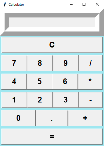 GitHub - StephSteel/Calculator: A Calculator Made With Python
