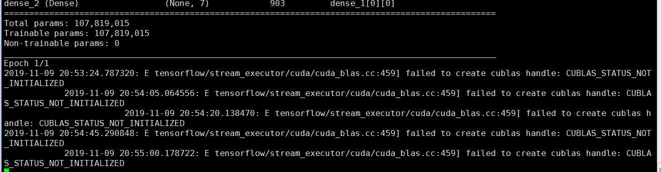 failed to create cublas handle: CUBLAS_STATUS_NOT_INITIALIZED · Issue ...
