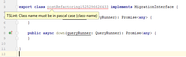 Migration CLI. Class name begin with first letter lower. · Issue #2070 ...