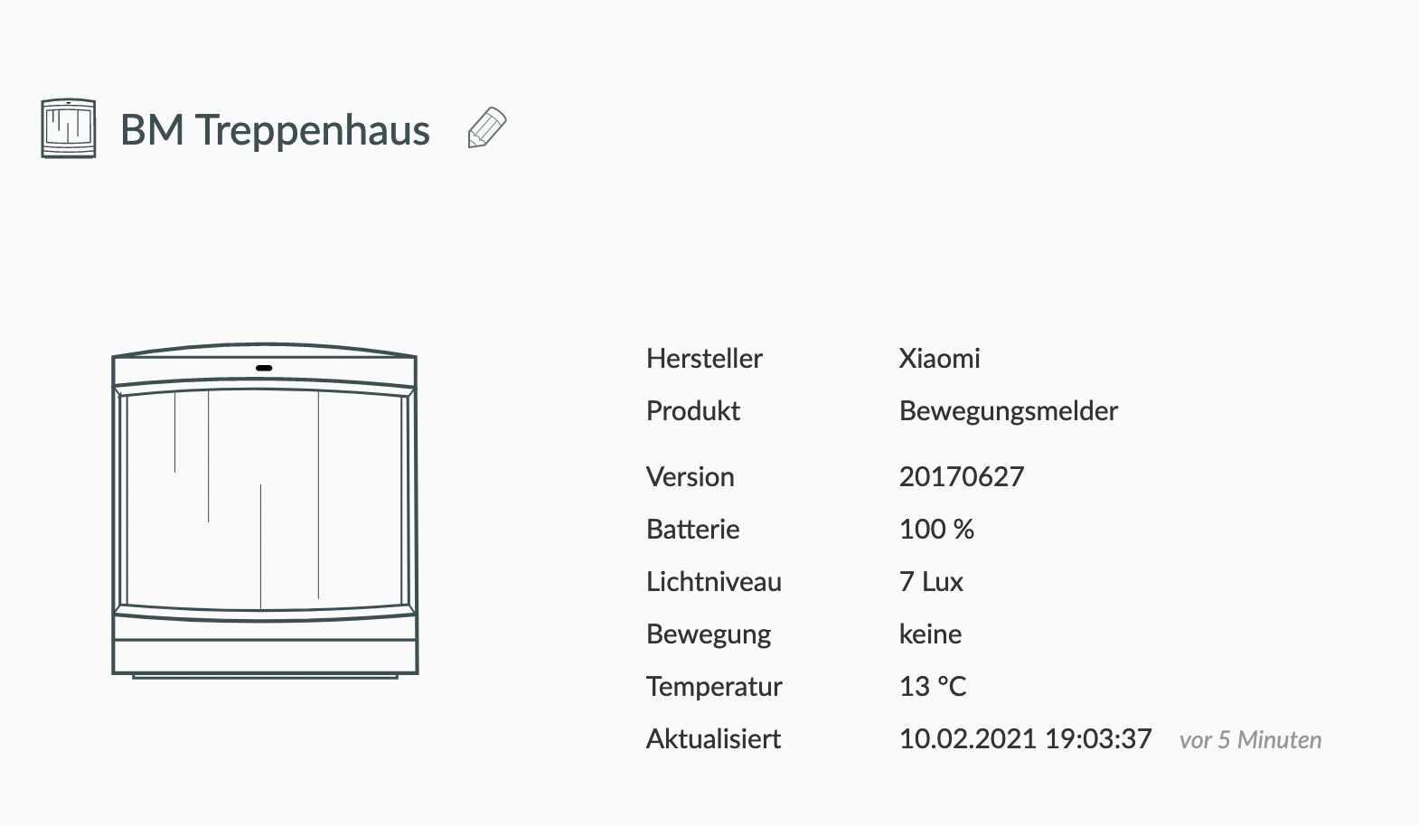 Xiaomin motion sensor temperature missing in HB · Issue 925 · ebaauw