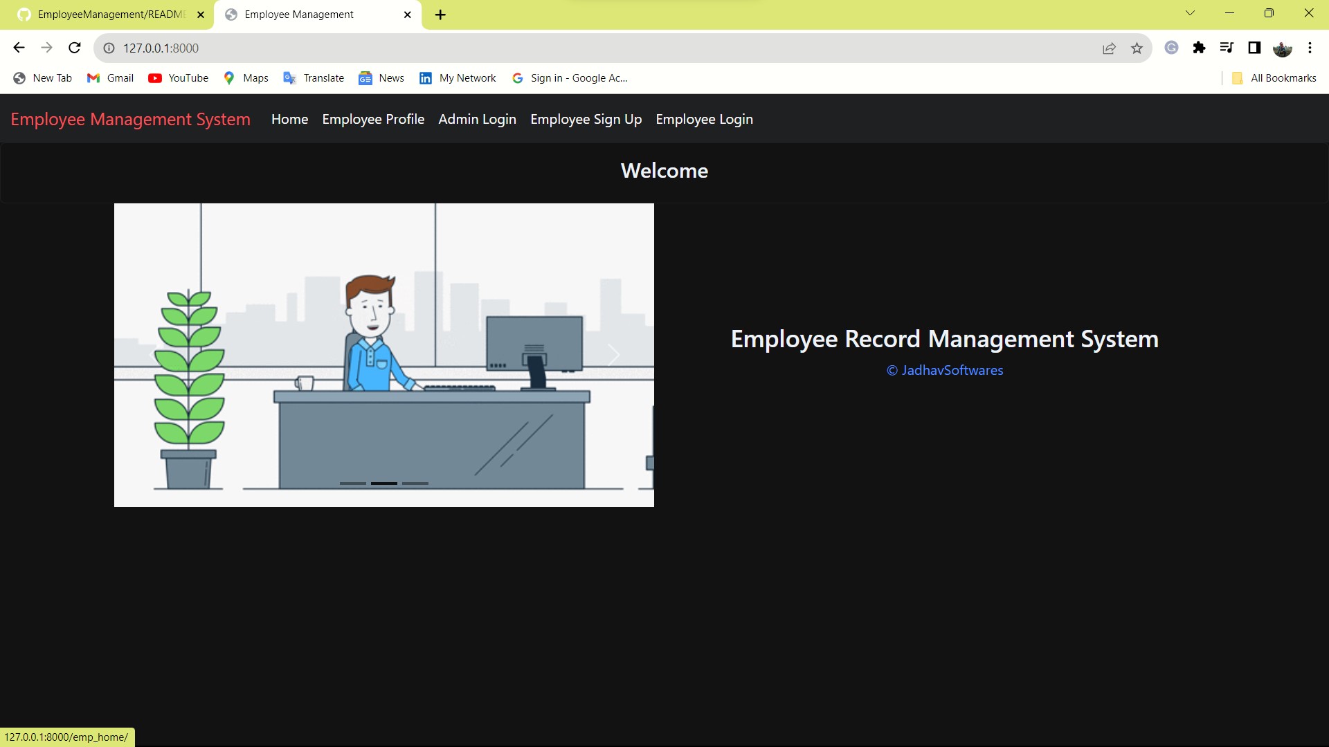 GitHub - Rahul7434/EmployeeManagement: The Employee Management System ...