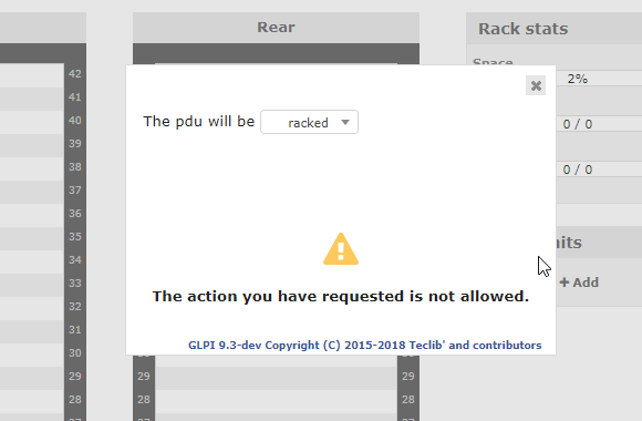 Error When Inserting Pdus To Rack Glpi 9 3 Beta Issue 3859 Glpi Project Glpi Github<script async src=