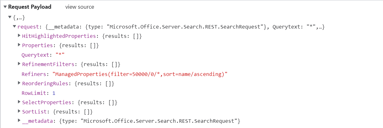 Selected properties not loading · Issue #1387 · microsoft-search/pnp ...