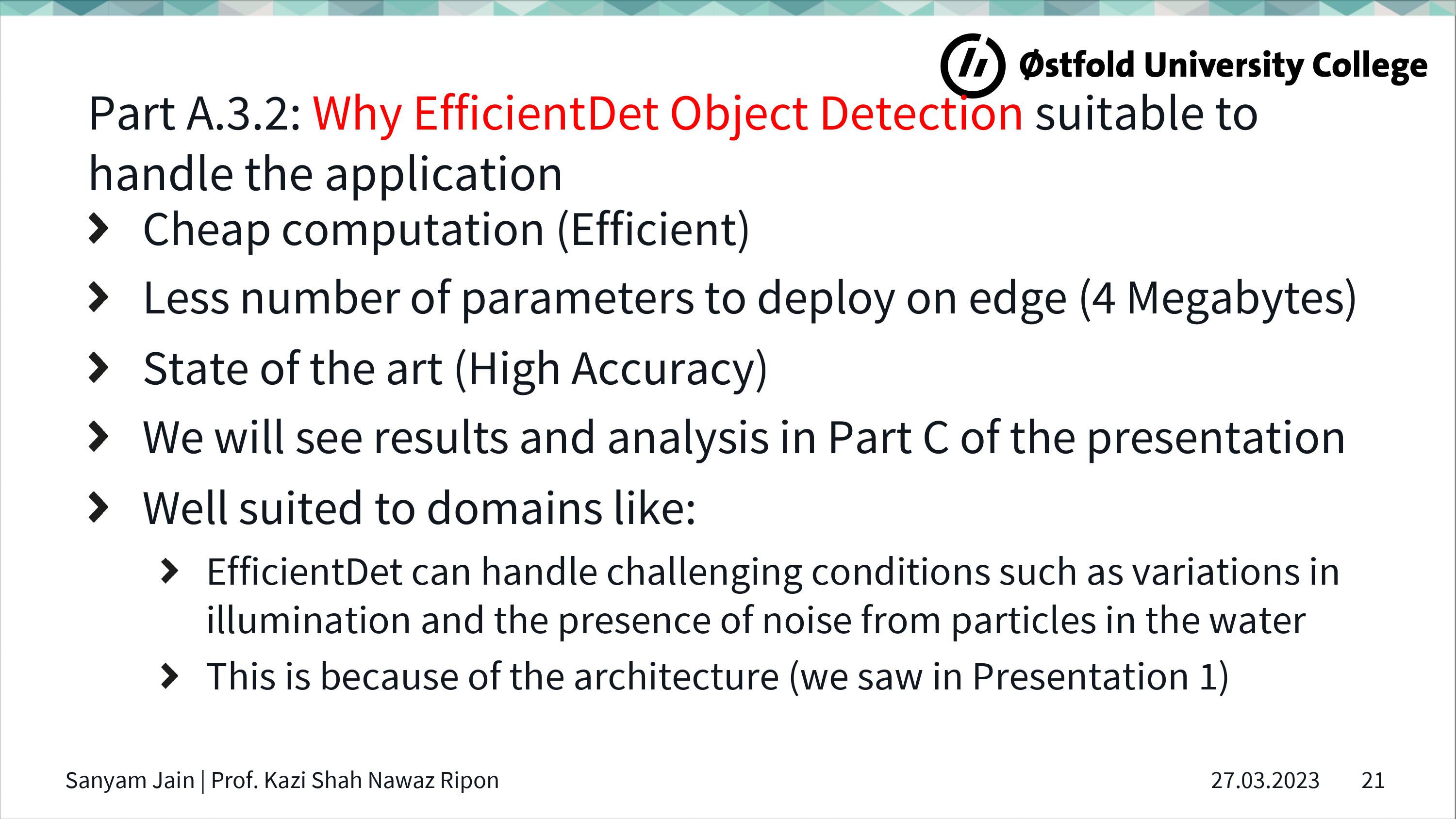 GitHub - s4nyam/efficientdet-advml: Advanced Machine Learning project ...