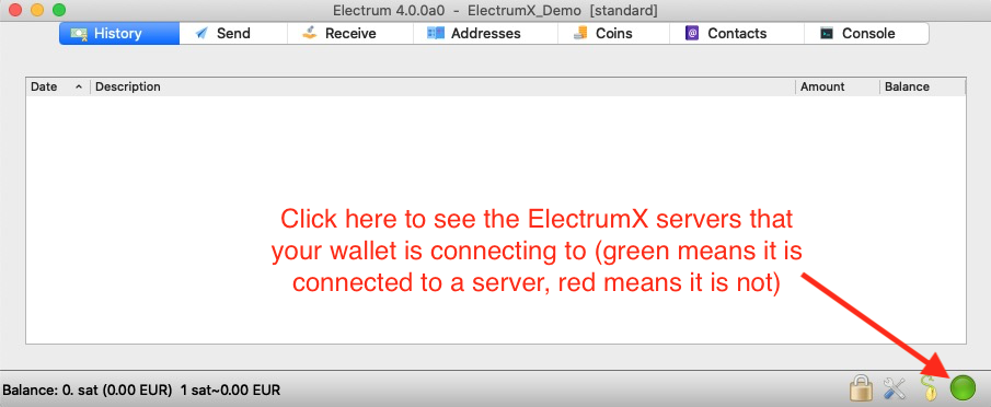 how can i make electrum transaction through tor network