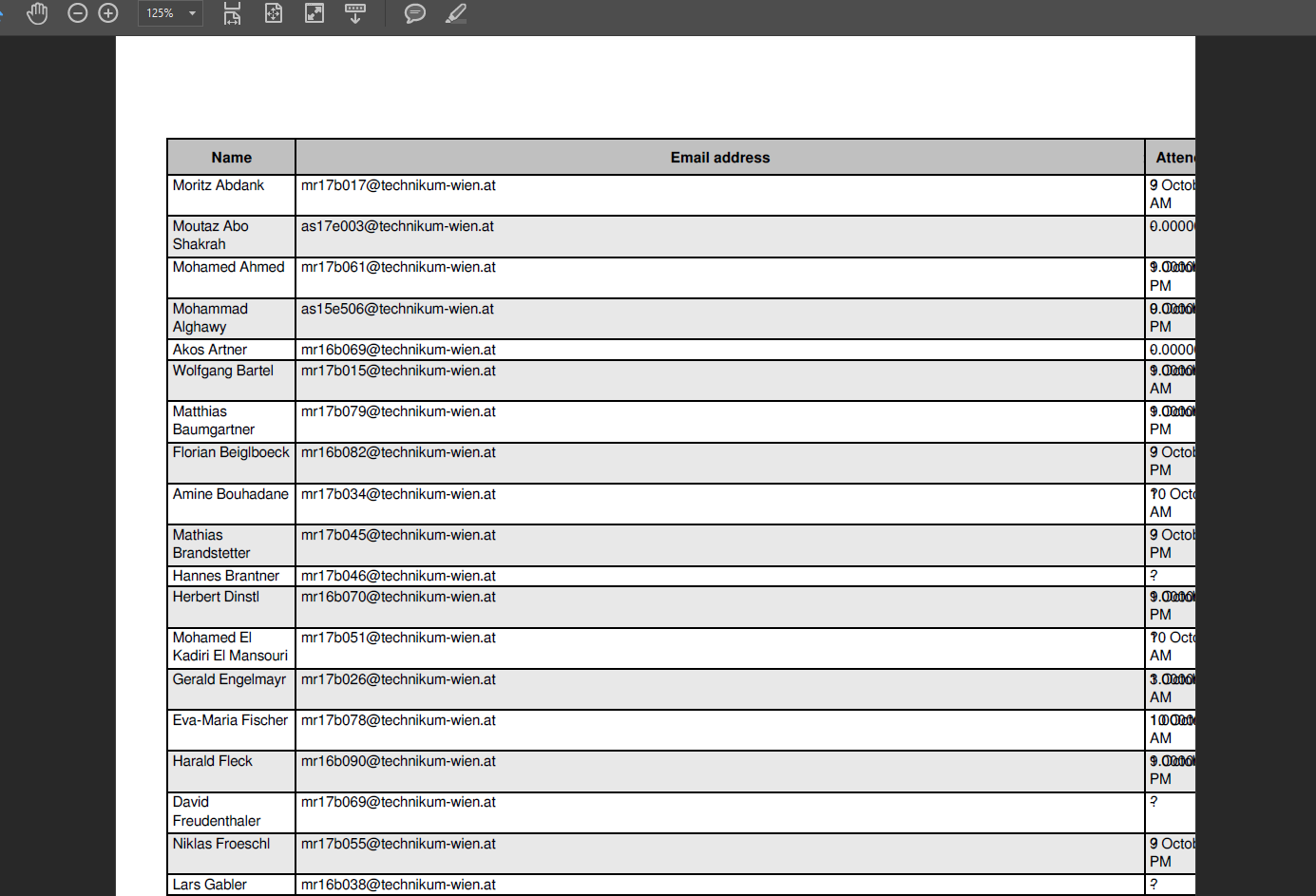exporting mod_checkmark results to PDF is sometimes formatted wrong ...