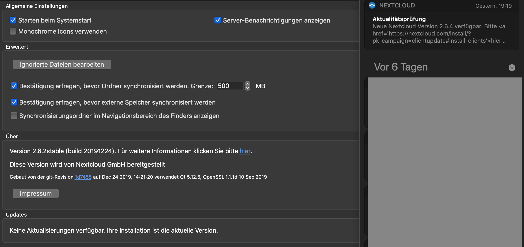 No Update button on macOS · Issue #1620 · nextcloud/desktop · GitHub