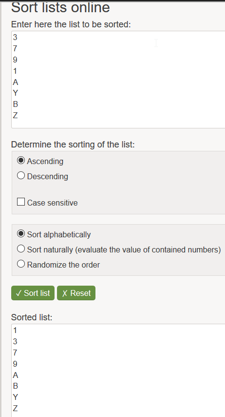 Sorting by ascending and descending in desktop mode is inverted · Issue ...