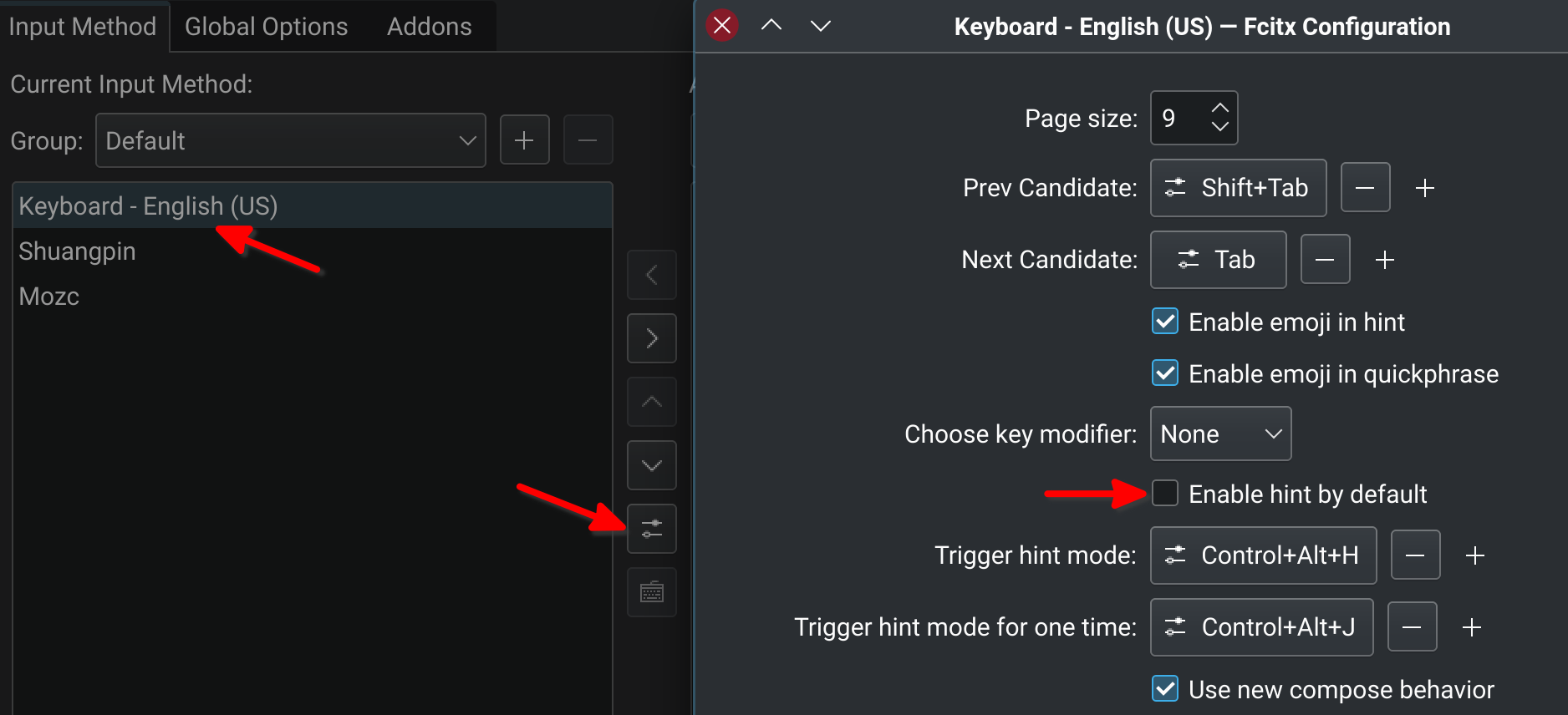 如何在仅需要输入英文的时候关闭fcitx 5的激活状态· Issue #525 · fcitx/fcitx5