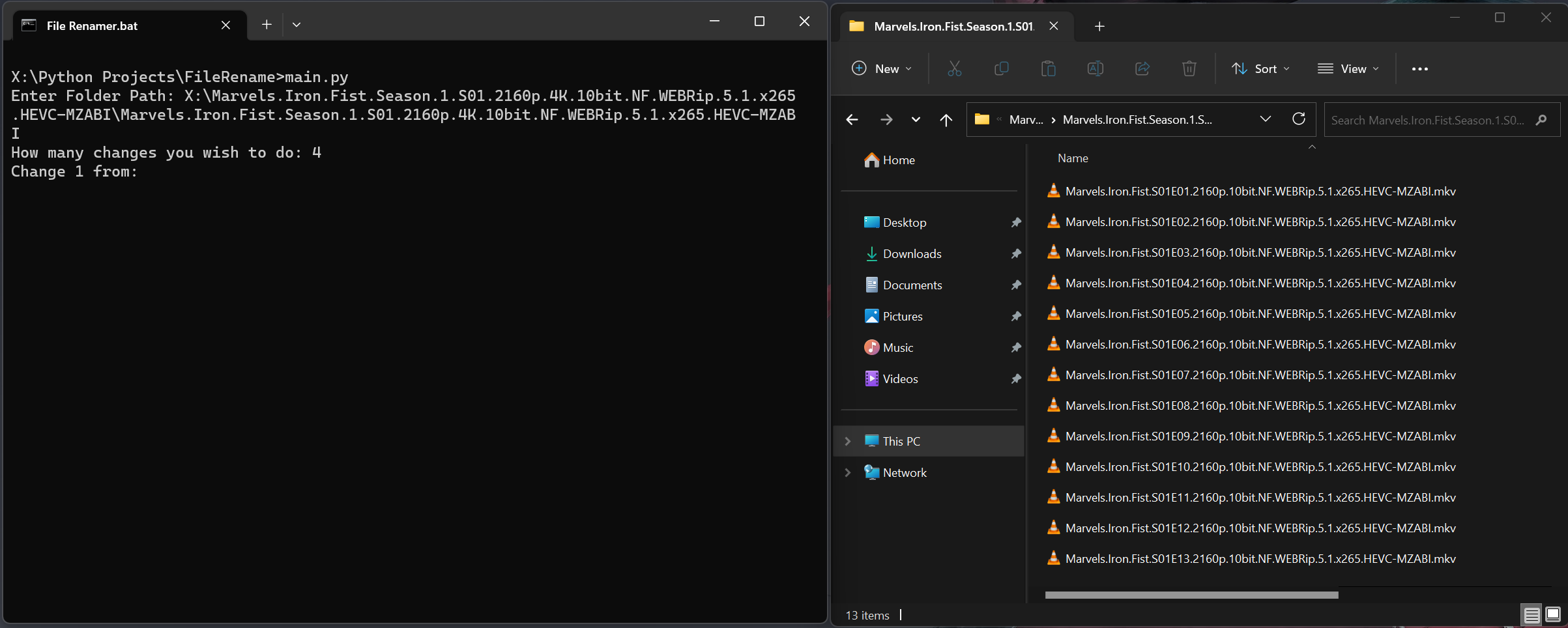 GitHub - SeleneVamp/FileName-Changer: This is a program that will ...