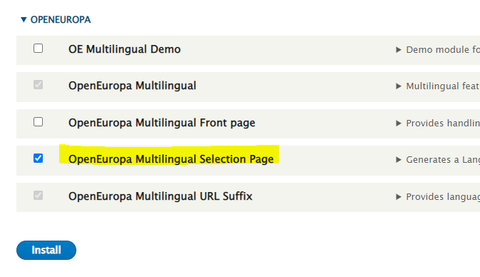 URL suffix not working after OE Multilingual Selection Page enabled ...