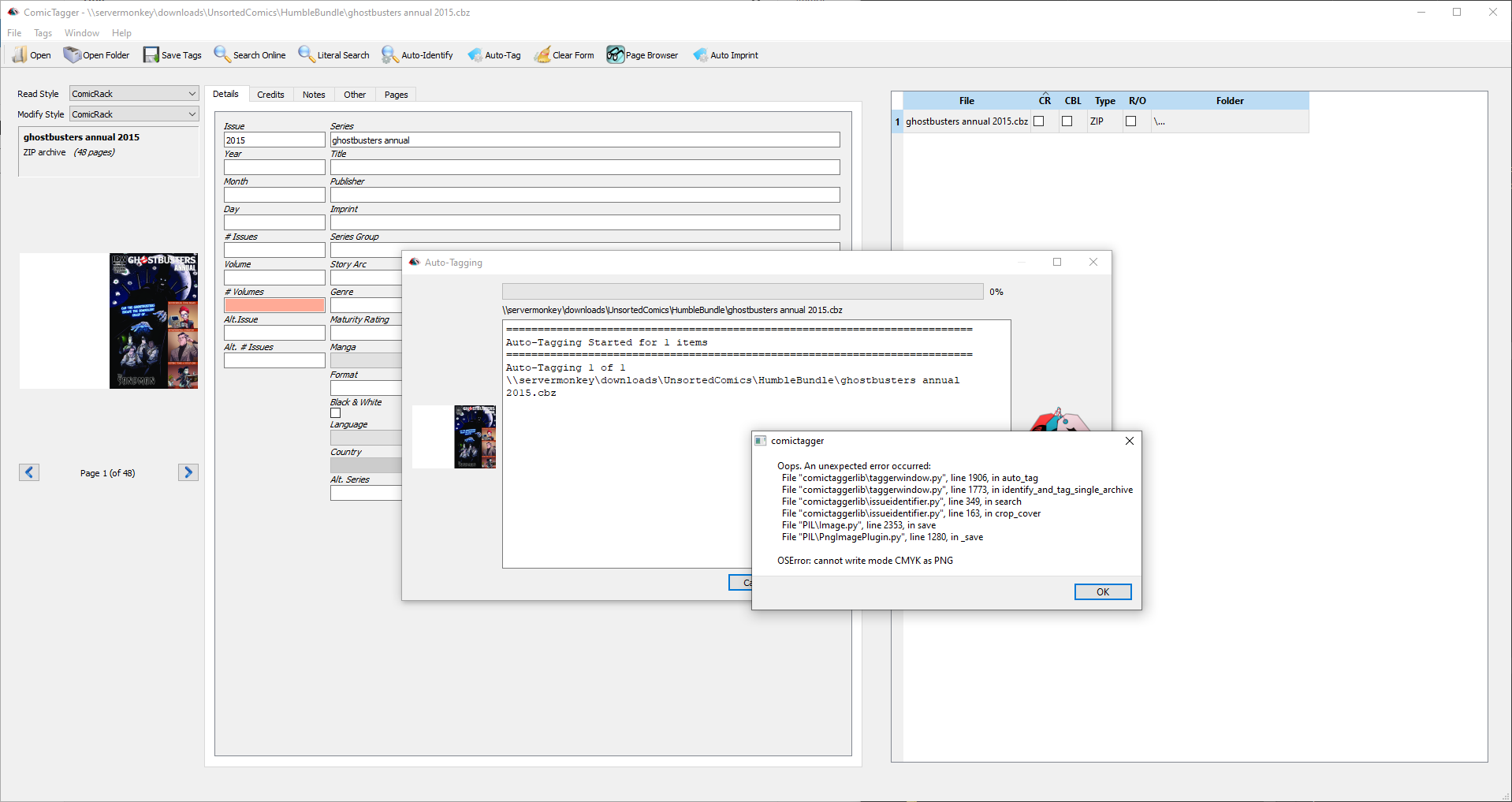 OSError on Auto Tagging - Cannot write CMYK as PNG · Issue #409 ...