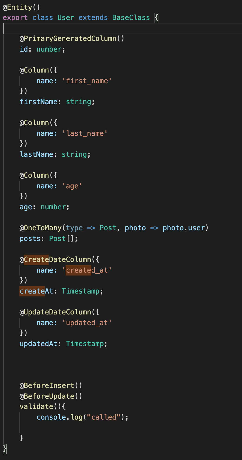 Entity Listeners · Issue #5978 · typeorm/typeorm · GitHub