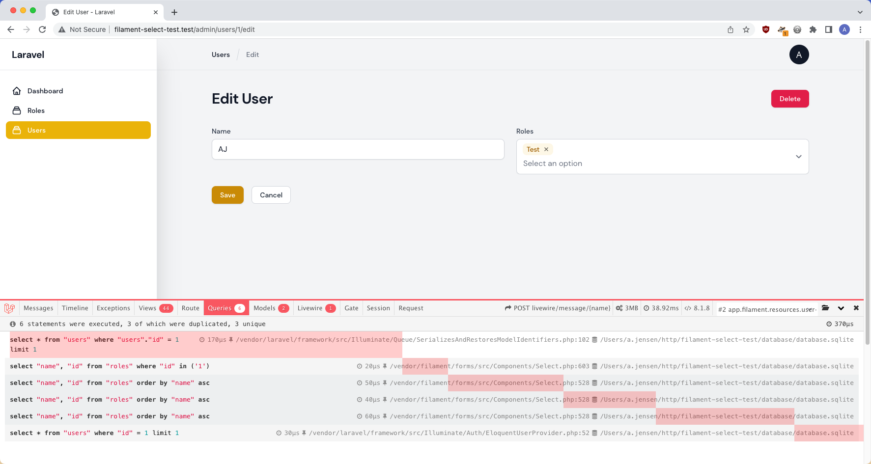 Multi-Select relationship query triggered 3 times with preload ...