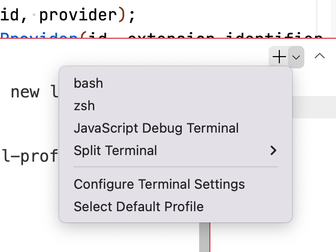 Support VSCode TerminalProfileProvider API · Issue #34 · opensumi/core ...