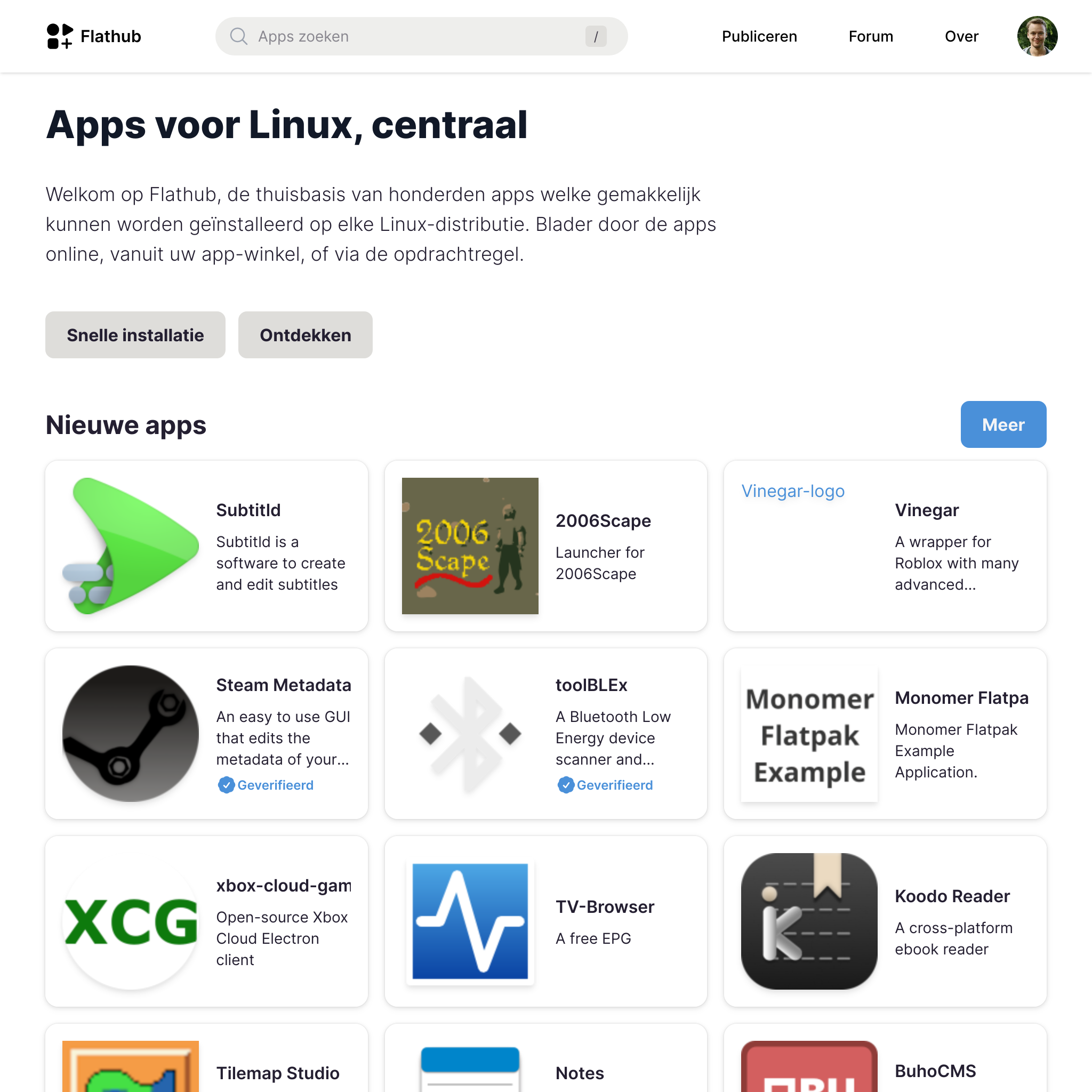 Desktop view icons excessively large · Issue #1256 · flathub-infra ...