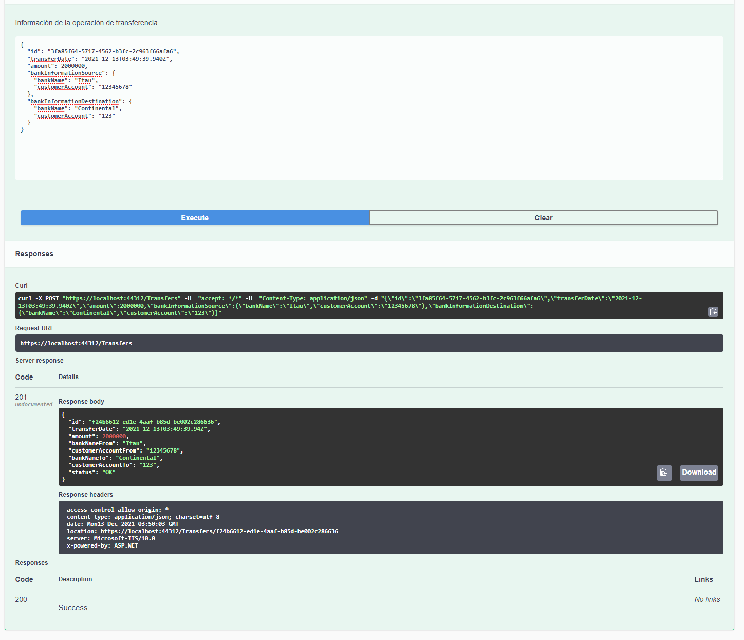 GitHub - GustavoArriola/TransferDemo.API: Ejemplos de uso de ...