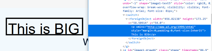 The text tool font size isn't being set correctly in the recordings ...