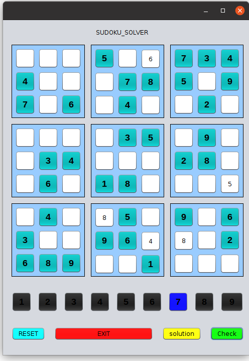 GitHub - AnjaliBharwani/SudokuSolver: Sudoku is a combinatorial number ...