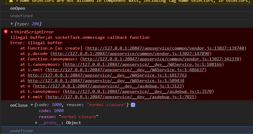 uniapp 接入微信小程序sdk，登录后提示illegal buffer · Issue #62 · easemob/webim ...