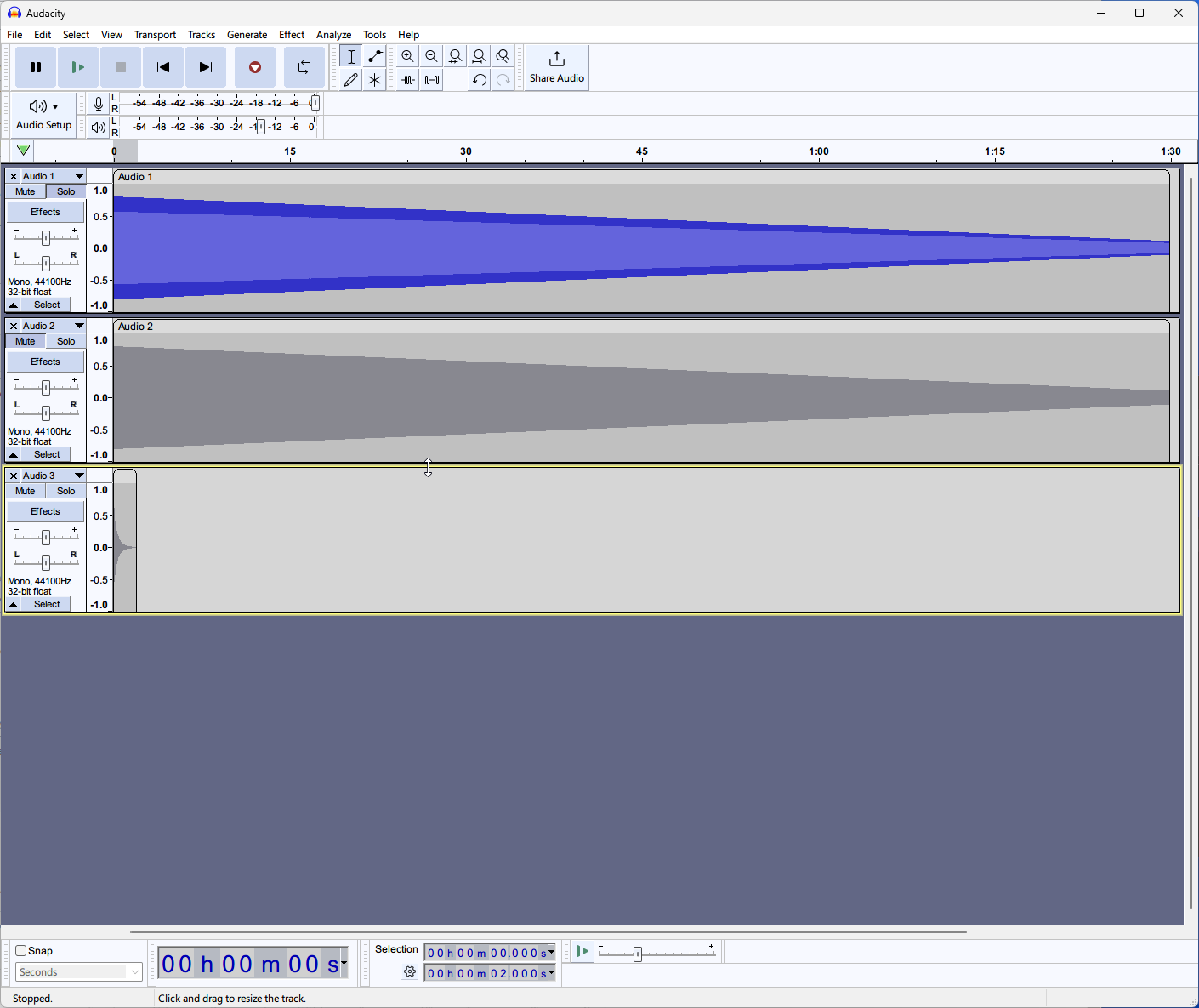 (Windows) New Track inherits Mute state from last track · Issue 5372