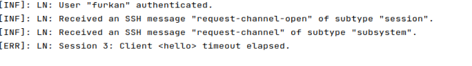 Client timeout elapsed error. · Issue #1194 · CESNET/netopeer2 · GitHub