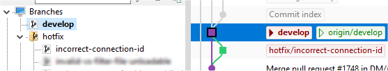 Double-click to select branch does not select latest commit · Issue ...
