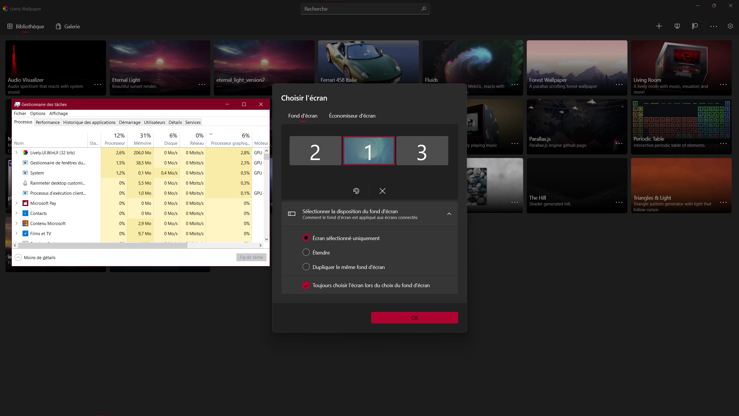 Wallpaper does not pause when fullscreening other programs when