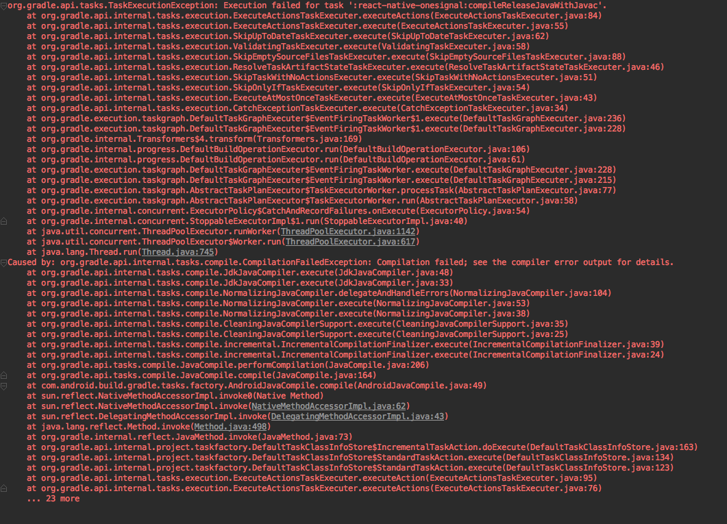 Detached Expo App cannot build after adding SDK · Issue #546 ...