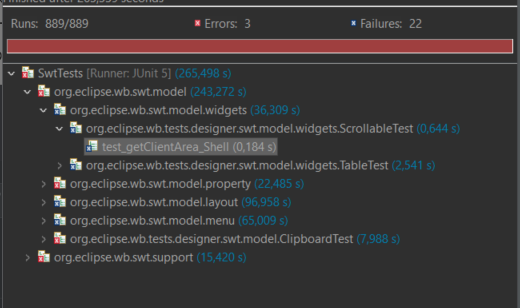 Update SwtTests test suite · Issue #239 · eclipse-windowbuilder ...