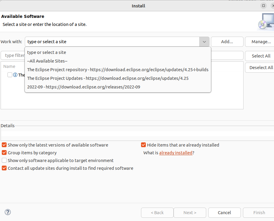 If I activate a target platform lots of http transport warnings are ...