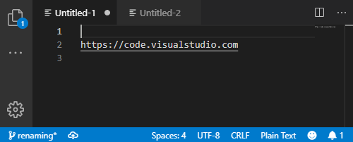 vscode-blinking