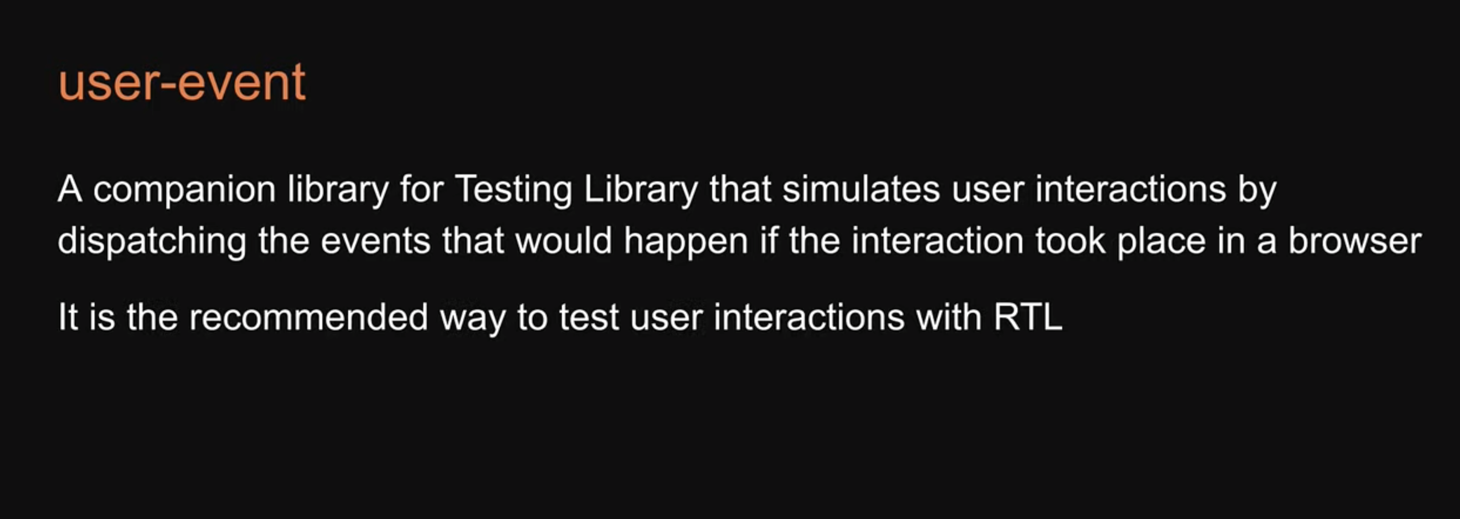 Testing React - JEST + RTL · GitHub