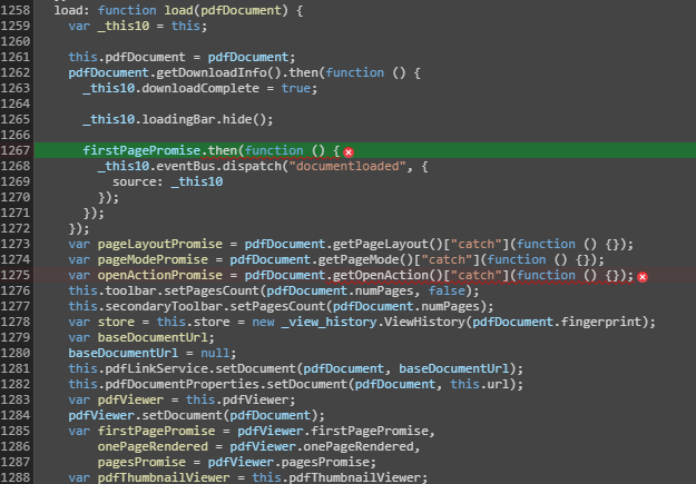 pdfDocument.getOpenAction is not a function · Issue #12113 · mozilla ...