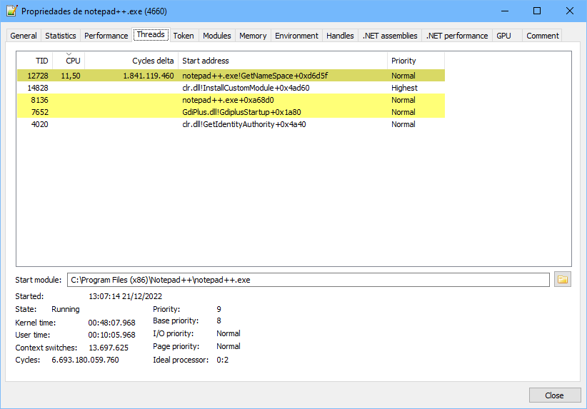 Cpu Usage in Windows 11 · Issue 11556 · notepadplusplus/notepadplus