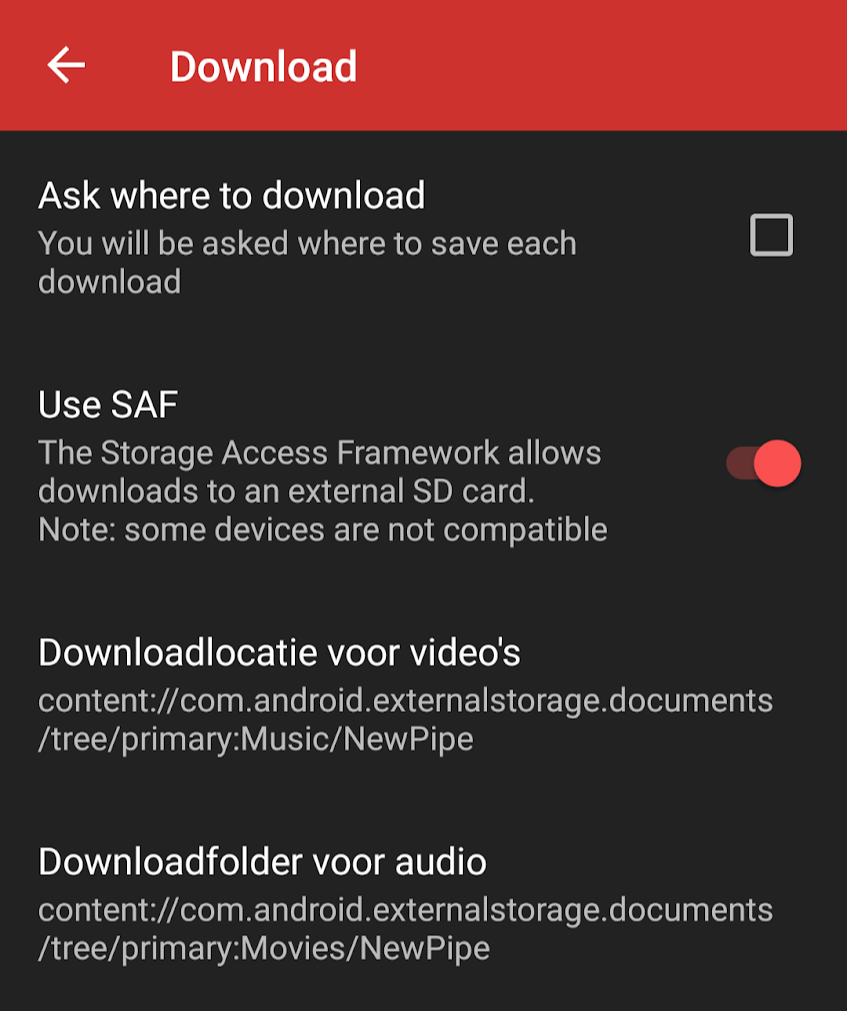 App crash when downloading permission denied (0.17.2) · Issue 2634