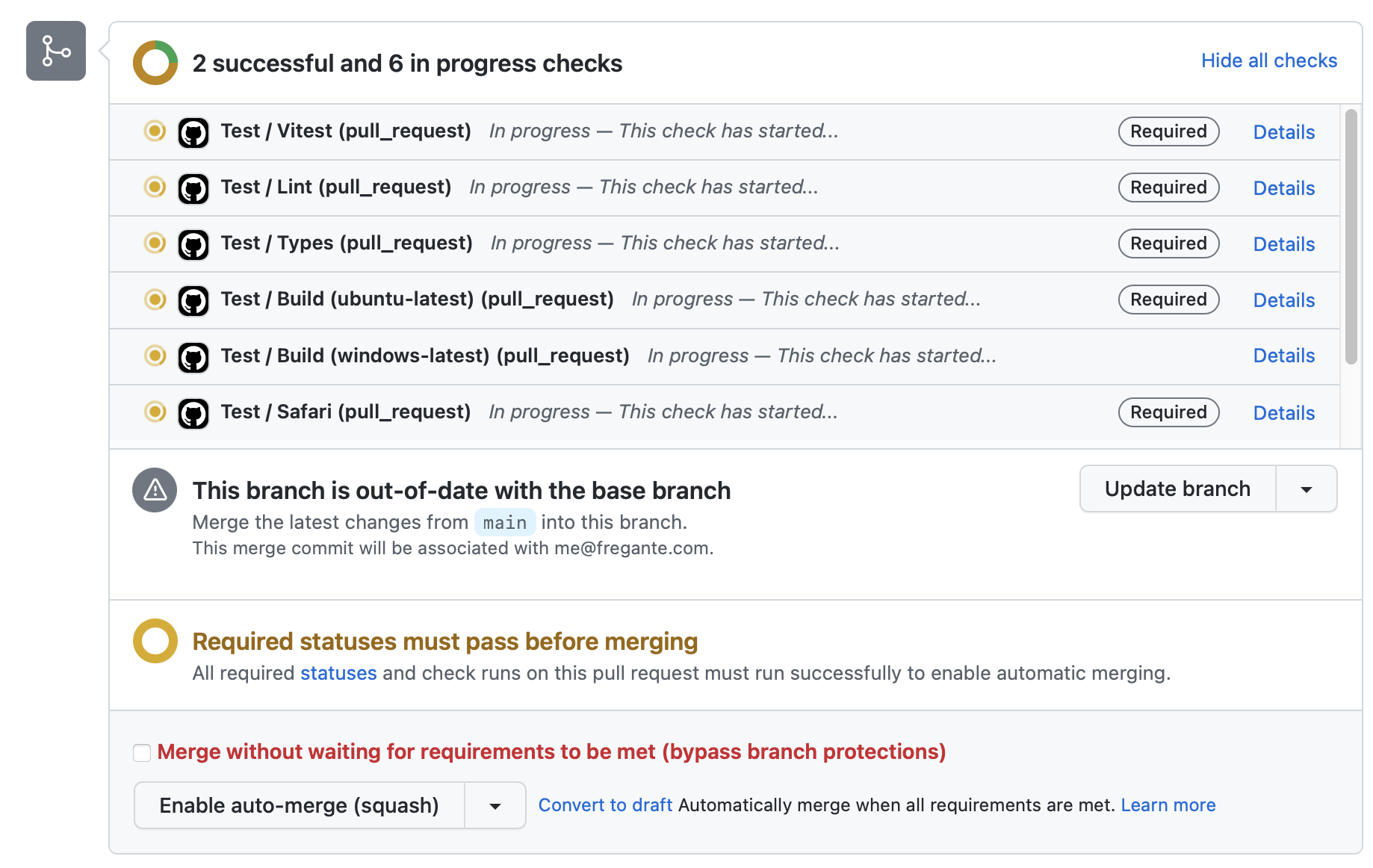 Use Native Style For update pr from base branch Issue 6127 use-native-style-for-update-pr-from-base-branch-issue-6127