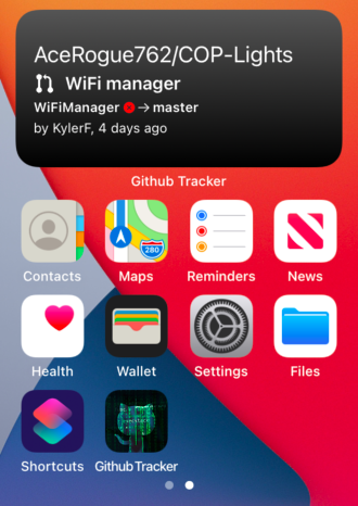 GitHub - KylerF/iOS-Github-Widget: Github widget for iOS 14