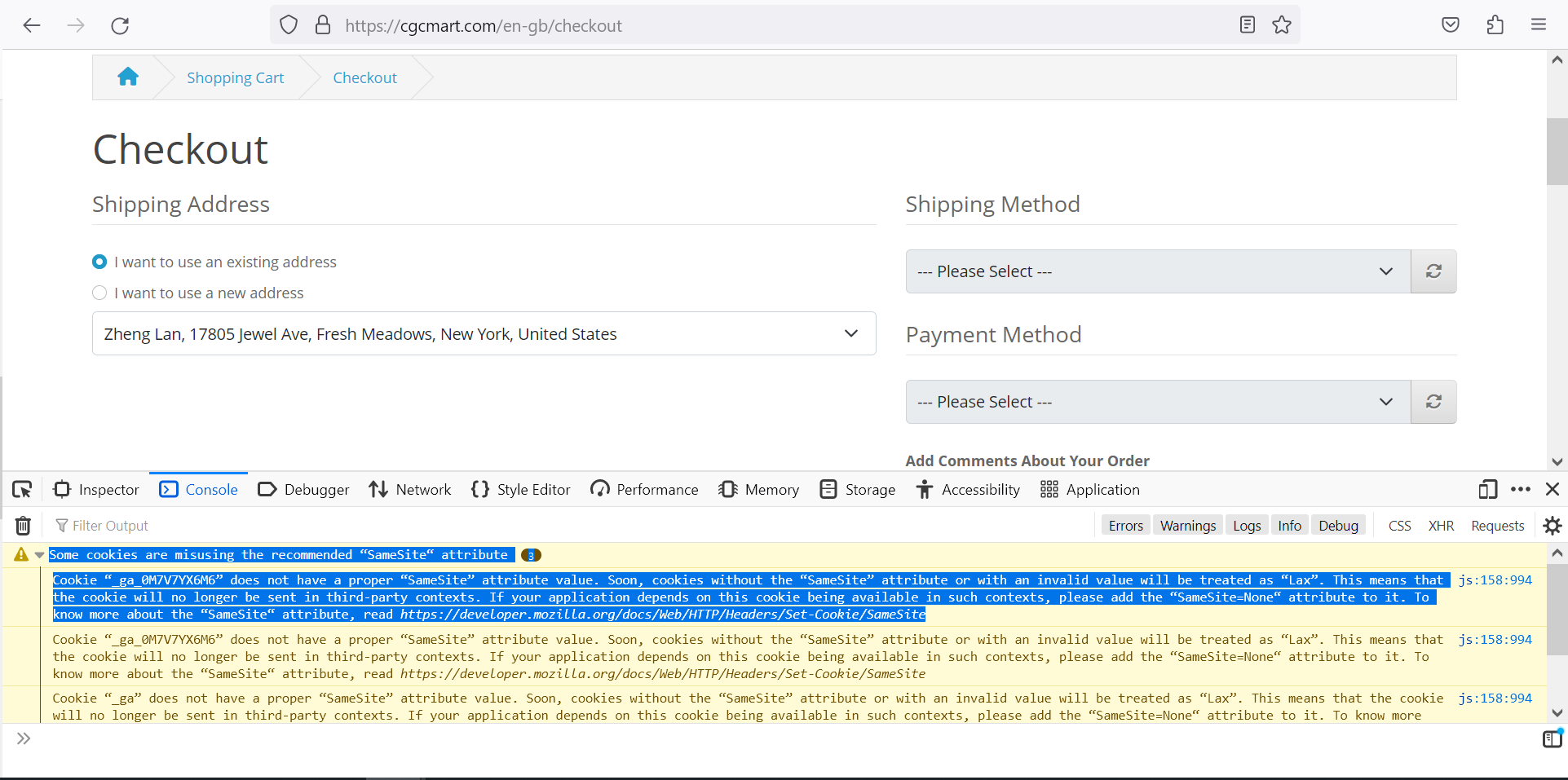 Checkout doesn't work! · Issue #12188 · opencart/opencart · GitHub