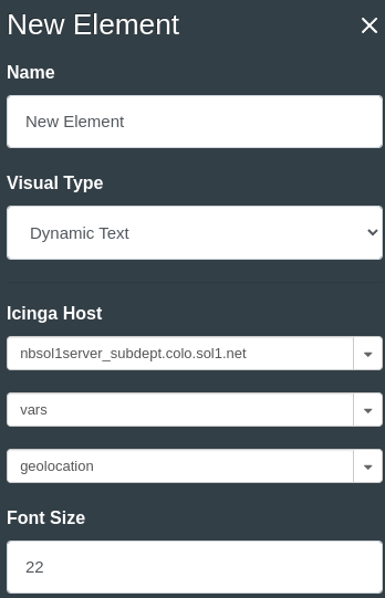 Dynamic Text element doesn't offer option to select fields for dynamic ...