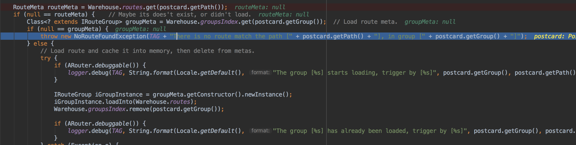 ARoute 未开启Log和Debug时无法跳转 · Issue #443 · alibaba/ARouter · GitHub