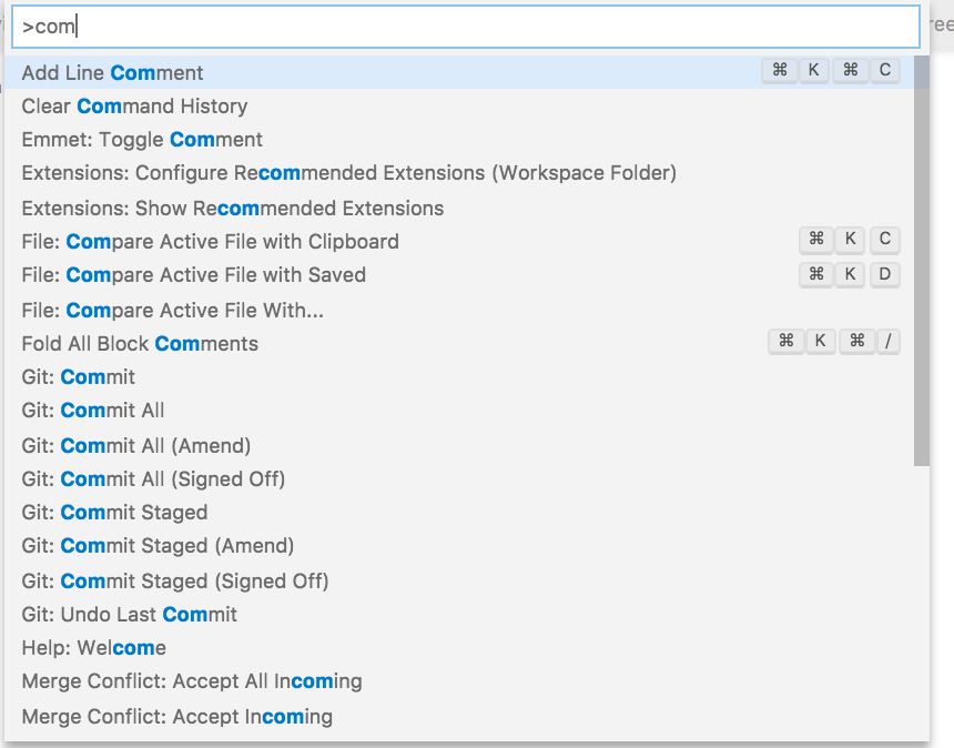 [minor][styling] Provide better highlighting styles in the Command ...