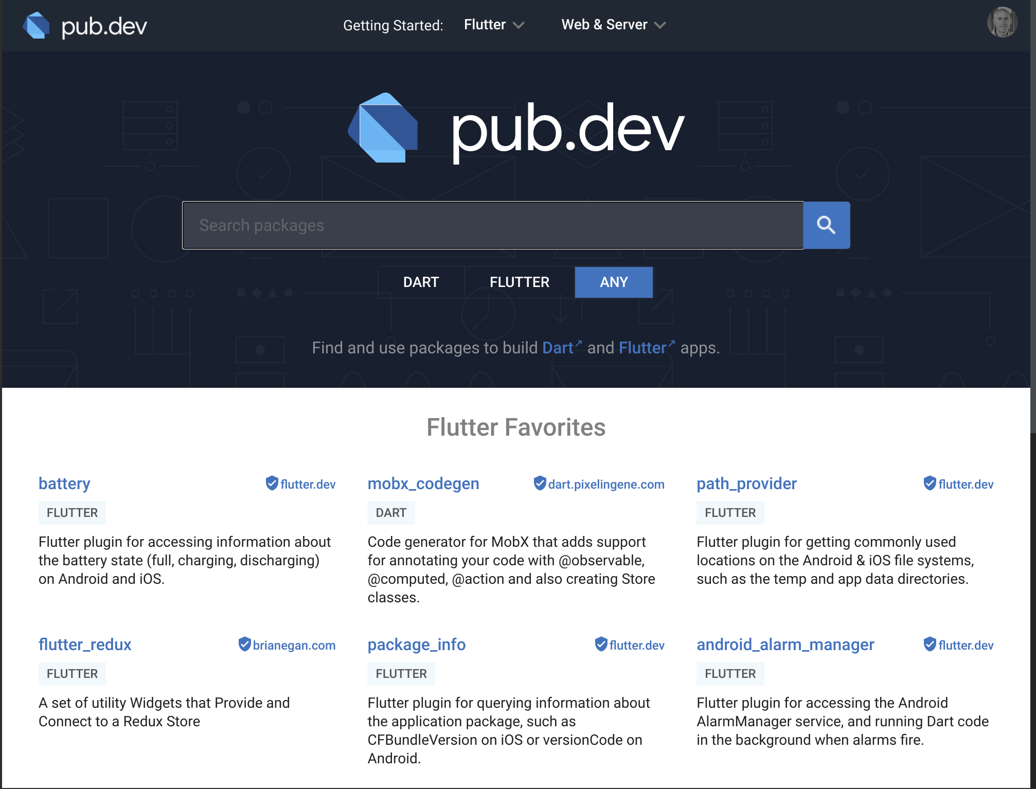 [Broken Website] pub.dev · Issue #2990 · darkreader/darkreader · GitHub