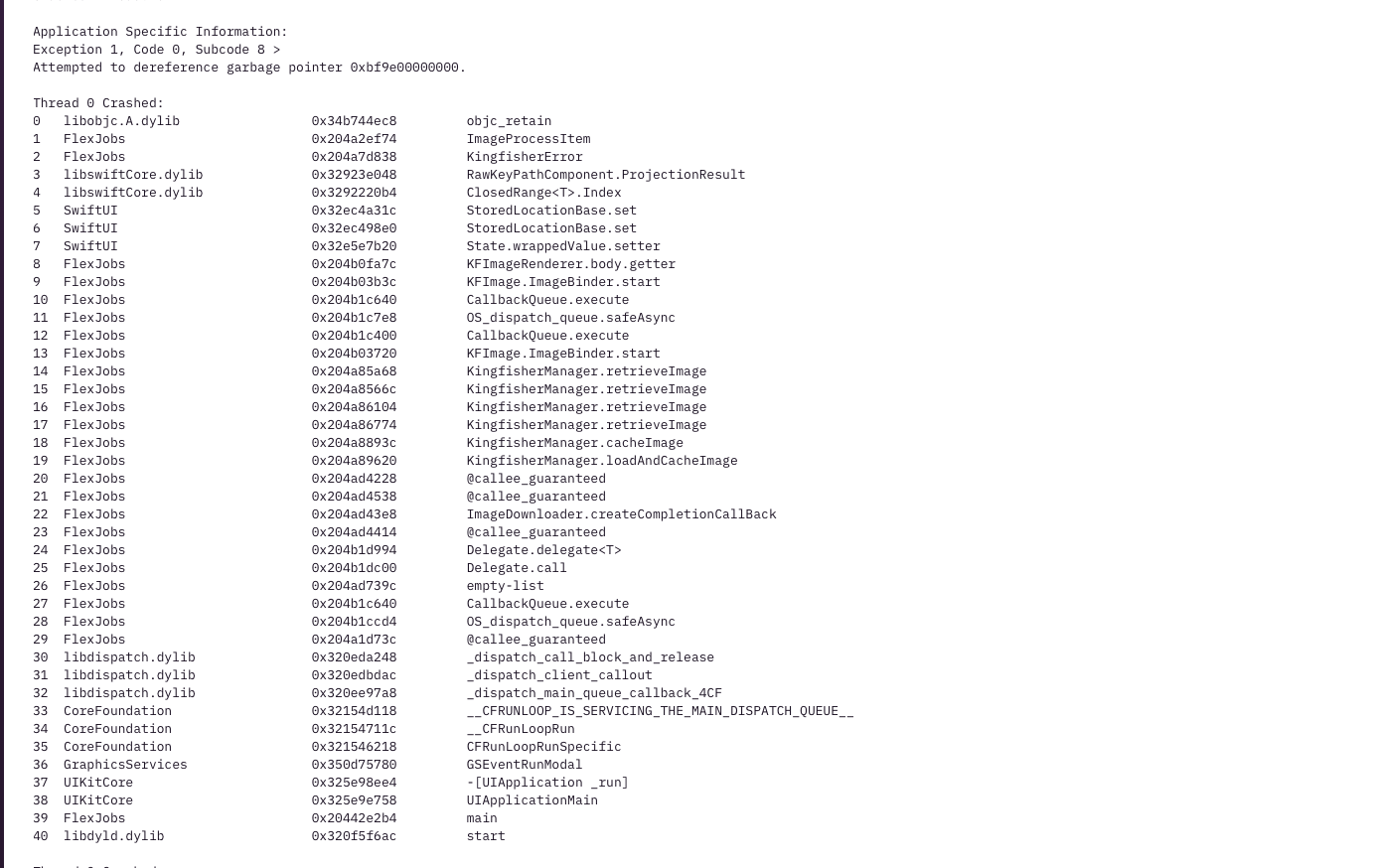 Crash in taskIdentifier.get · Issue #1603 · onevcat/Kingfisher · GitHub