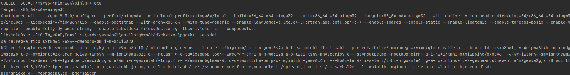 Terminal gibberish · Issue #6473 · msys2/MINGW-packages · GitHub