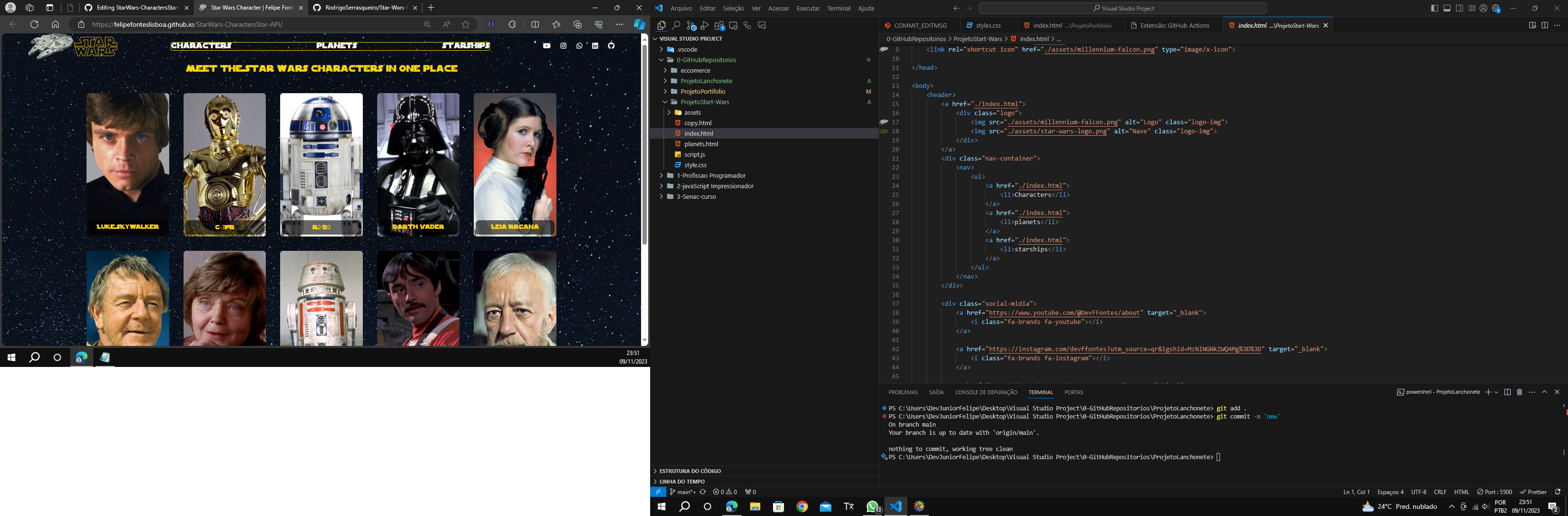 GitHub - FelipeFontesLisboa/StarWars-CharactersStar-API