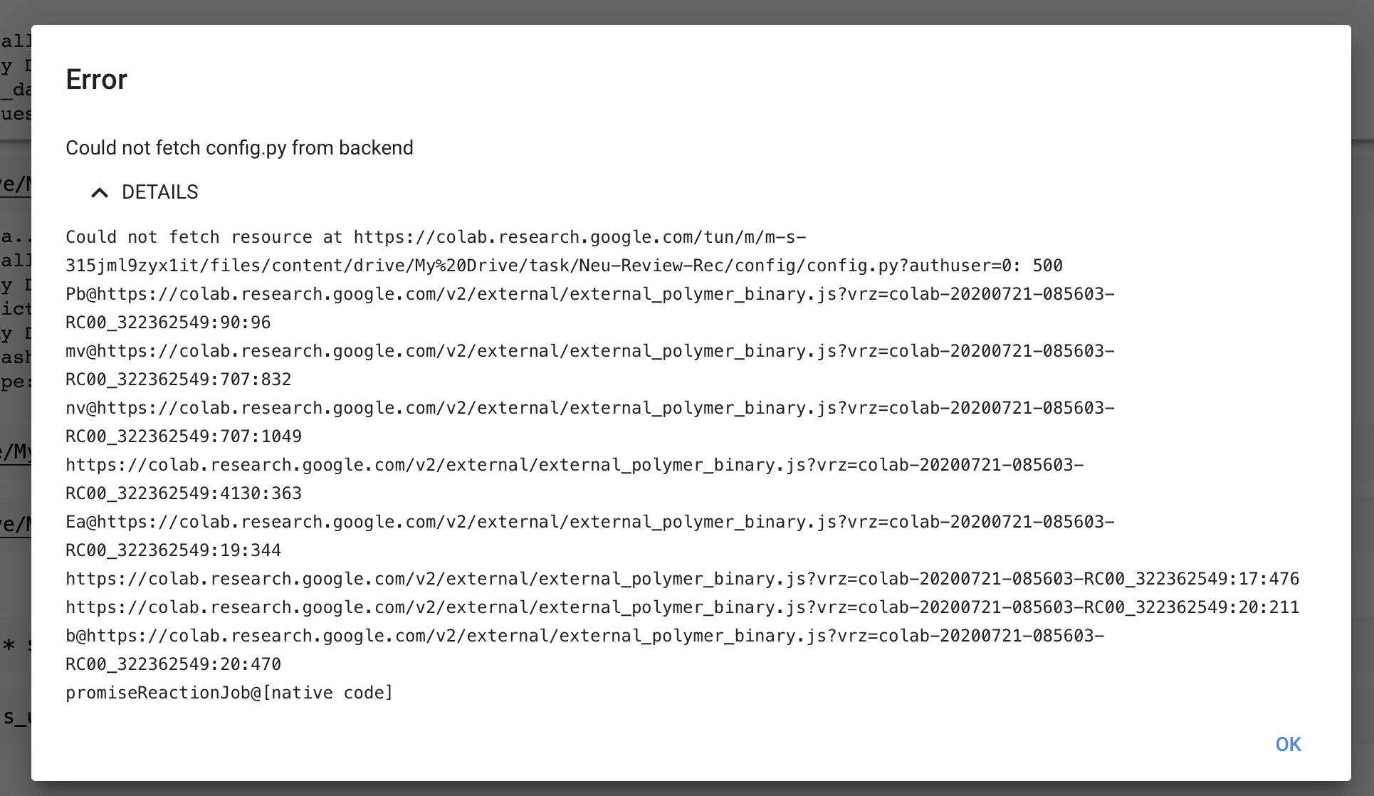 Colab Pro not running .py files · Issue #1426 · googlecolab/colabtools ...
