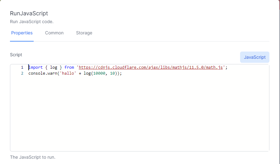 Use external library inside