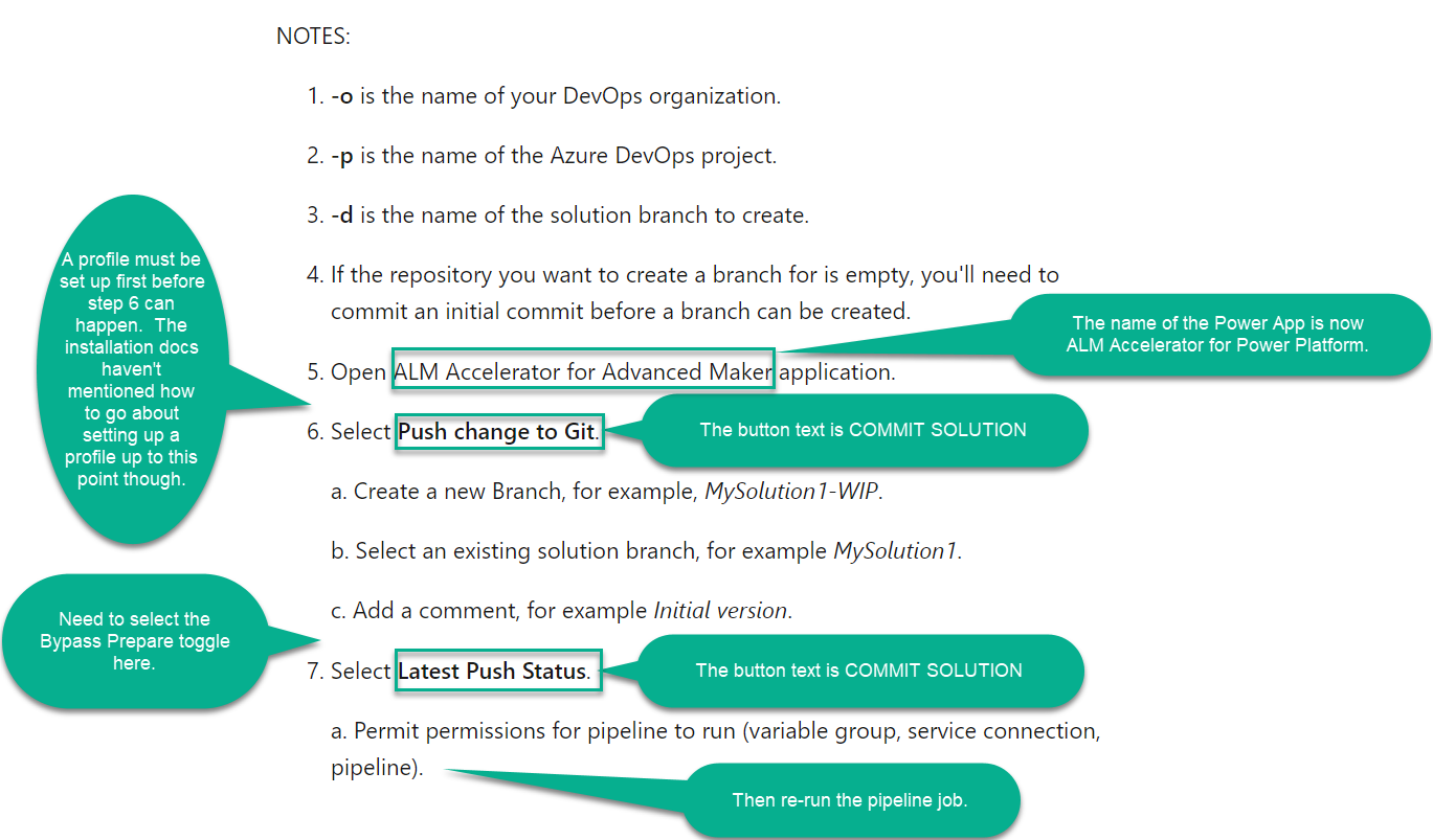 [ALM Accelerator - BUG]: Maker create solution documentation · Issue ...