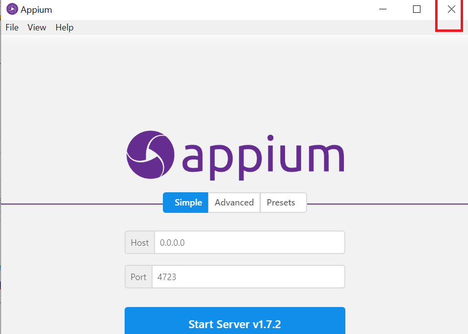 appiumautoupdatesolution
